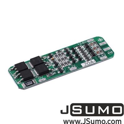 Jsumo - 3S 20A 18650 Lithium Battery Protection Board