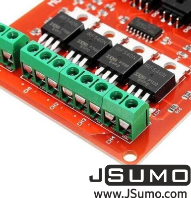 Jsumo - 4 Channel IRF540 Mosfet Module - 100V 27A (1)