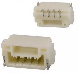 4 Pos Connector 1.25mm Side Input, SMD - Thumbnail