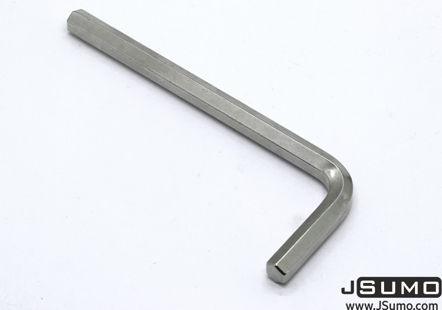 Allen wrench 0.7mm-17mm S2/CRV material hardened lengthened L-shaped hexagon key 