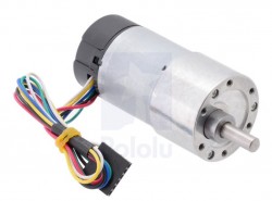 Pololu - 50:1 Metal Gearmotor 37Dx70L mm with 64 CPR Encoder