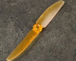 5030 Transparent Orange Propeller Set 4Pcs - Thumbnail