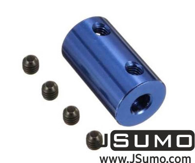  - 5mm to 8mm 3D Printer Shaft Coupler – Blue