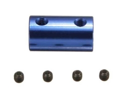 5mm to 8mm 3D Printer Shaft Coupler – Blue - Thumbnail