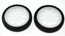 65mm Wheel - Double - Yellow Motor Compatible - Thumbnail