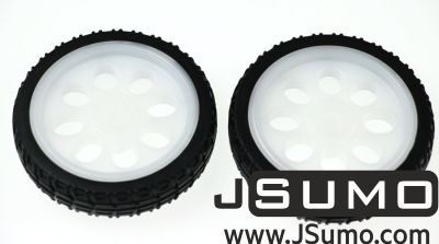 Jsumo - 65mm Wheel - Double - Yellow Motor Compatible (1)