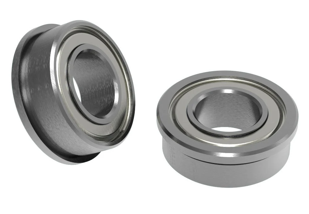 Jsumo - 6mm Hole Diameter Flange Bearing F696 ZZ