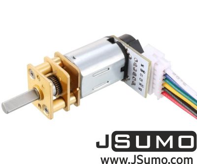 Jsumo - 6V 1000 RPM Micro DC Motor with Encoder