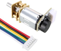 6V 1500 RPM Micro DC Motor with Encoder - Thumbnail