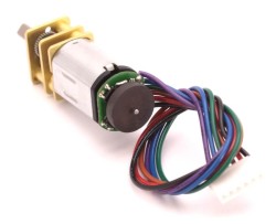 MP12 6V 630 RPM High Power Micro Gearmotor With Encoder - Thumbnail