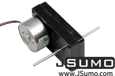 Jsumo - 6V Double Shaft DC Motor with Plastic Gearbox (1)
