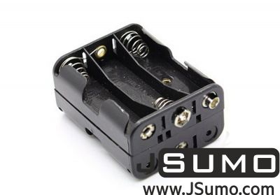 Jsumo - 6xAA Battery Holder w/9V Clips