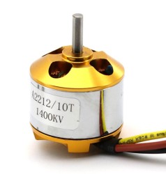 A2212 1400KV Outrunner Brushless Motor - Thumbnail