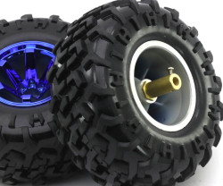 All Terrain Robot Wheel Pair (130mm x 59mm) - Thumbnail