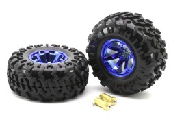 All Terrain Robot Wheel Pair (130mm x 59mm) - Thumbnail