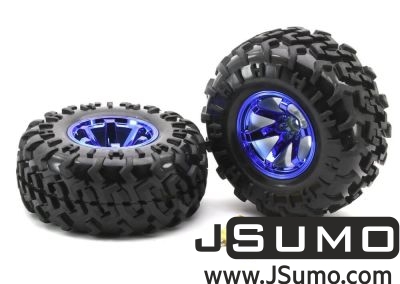 Jsumo - All Terrain Robot Wheel Pair (130mm x 59mm)