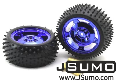 Jsumo - All Terrain Robot Wheel Pair (87mm x 39mm) (1)