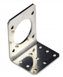 Aluminum Bracket for Nema 17 Stepper Motors - Thumbnail