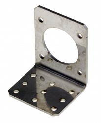 Aluminum Bracket for Nema 17 Stepper Motors - Thumbnail