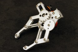 Aluminum Gripper with Futaba S3003 Servo Motor - Thumbnail