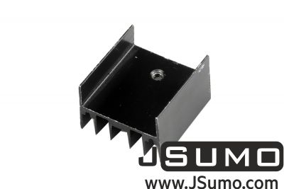  - Aluminum Heat Sink (23mm x 25mm x 16mm) (1)