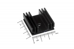 Aluminum Heatsink 30x29x12mm - Thumbnail