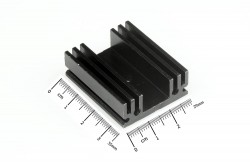 Aluminum Heat Sink (29mm x 35mm x 11mm) - Thumbnail