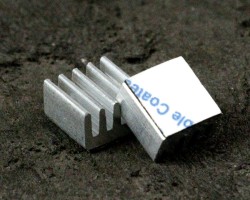 Aluminum Heatsink 9x9x5mm - Thumbnail