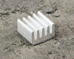 Aluminum Heatsink 9x9x5mm - Thumbnail