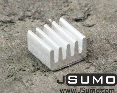 Jsumo - Aluminum Heatsink 9x9x5mm (1)