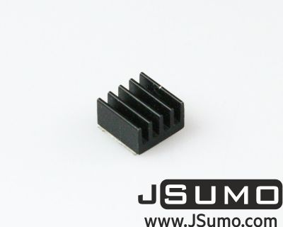 Jsumo - Aluminum Heatsink 9x9x5mm Black
