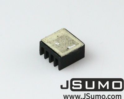 Jsumo - Aluminum Heatsink 9x9x5mm Black (1)