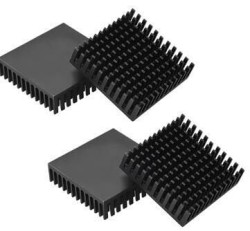 Aluminum Heatsink 40x40x8 - Thumbnail