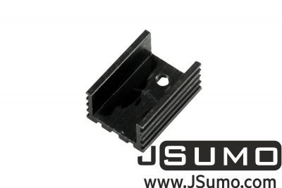 Jsumo - Aluminum TO 220 HeatSink (15mm x 20mm x 10mm)