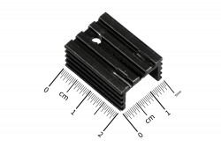 Aluminum TO 220 HeatSink (15mm x 20mm x 10mm) - Thumbnail