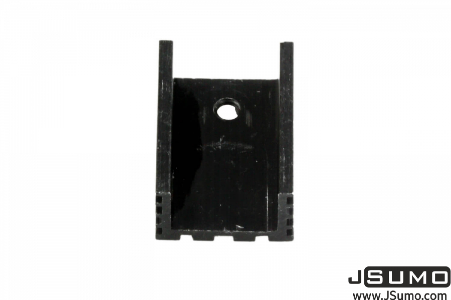 5pcs 20*15*11mm Black Anodized Aluminium Heatsink For TO-126 TO-220 With Needle 