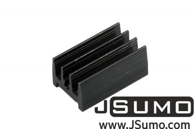 Jsumo - Aluminum TO 220 Heat Sink (25mm x 15mm x 12mm)