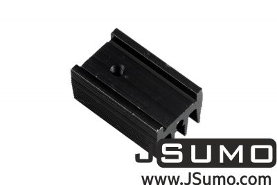 Jsumo - Aluminum TO 220 Heat Sink (25mm x 15mm x 12mm) (1)