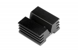 Aluminum TO 220 Heat Sink (25mm x 27mm x 13mm) - Thumbnail