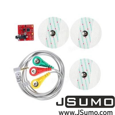 Jsumo - Arduino AD8232 ECG Heart Chart Monitoring ECG Module Kit