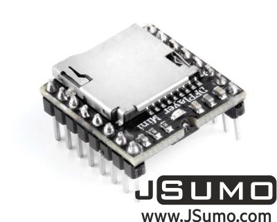  - Arduino MP3 Player Module with Micro SD Card Input