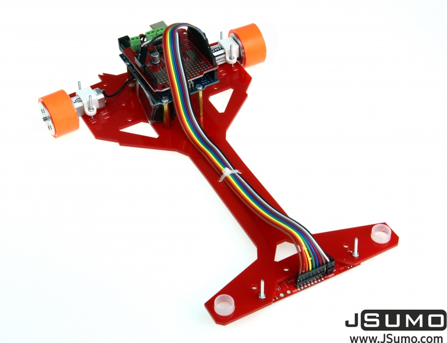 Pid Based Line Follower Robot Kit (Without Battery)