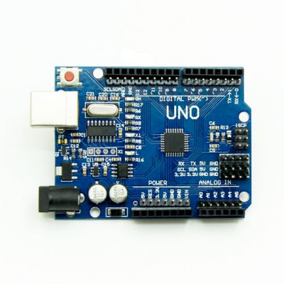 Arduino - Arduino UNO R3 Clone + USB Cable - (CH340 USB Driver, SMD Model) (1)