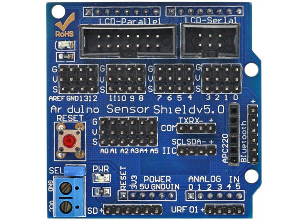 Arduino Uno Sensor Shield