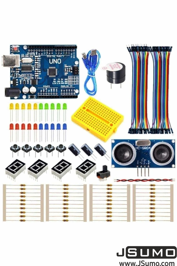 Arduino Uno Starter Kit - 100 Pieces