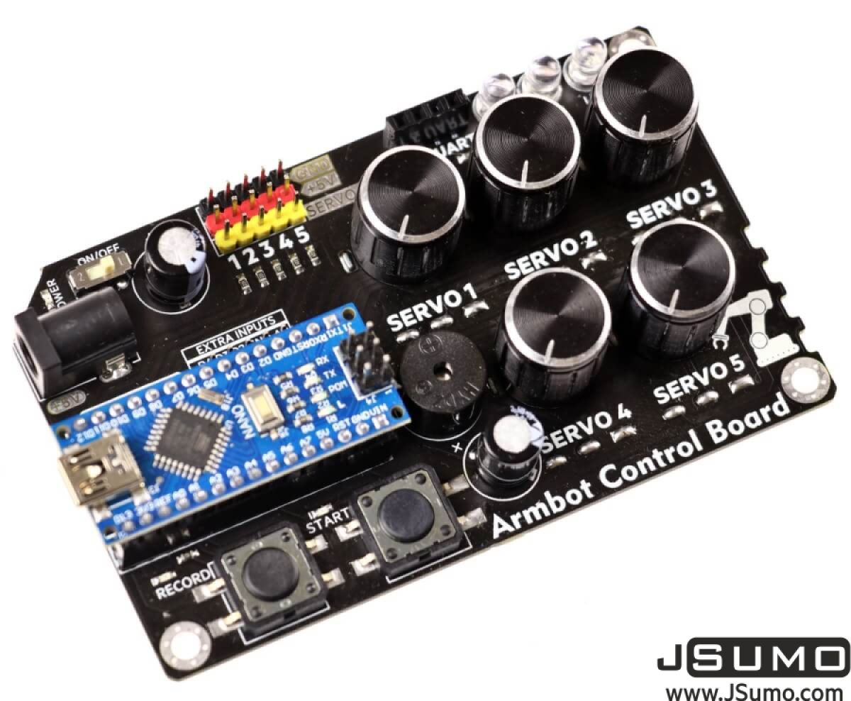 ARMBOT Control - Servo Motor Controller Board with Arduino Nano