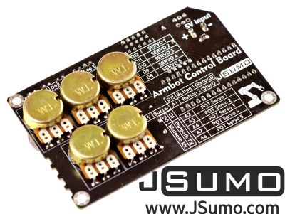 Jsumo - ARMBOT Control - Servo Motor Controller Board with Arduino Nano (1)