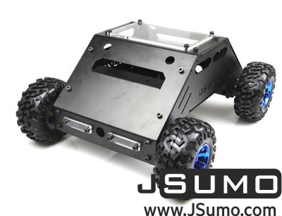 Jsumo - ATLAS All Terrain Explorer Robot 4x4 (Mechanical Kit - No Electronics)