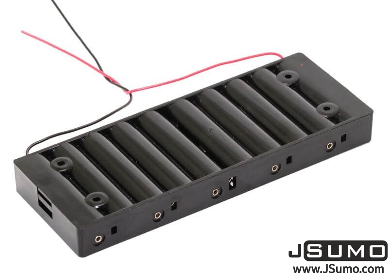 Battery Holder. Open battery