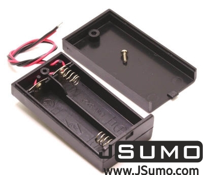 Jsumo - Battery Holder 2 x AA with Cover (1)